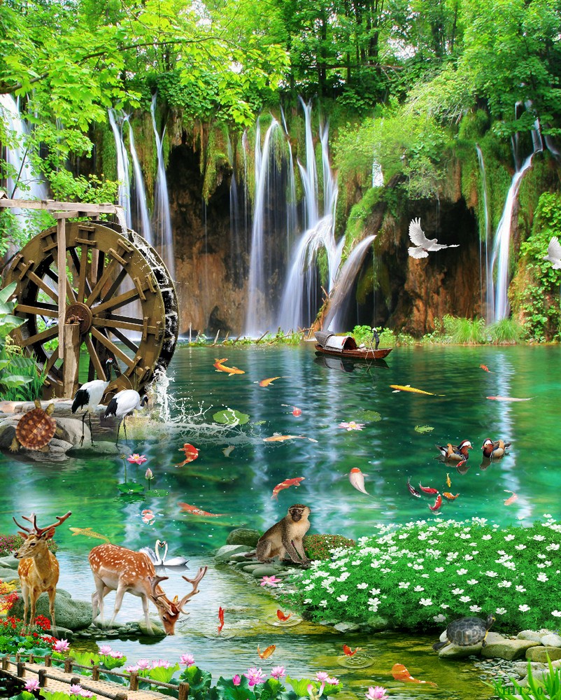 Phong cảnh sơn thủy hữu tình MHT2-031